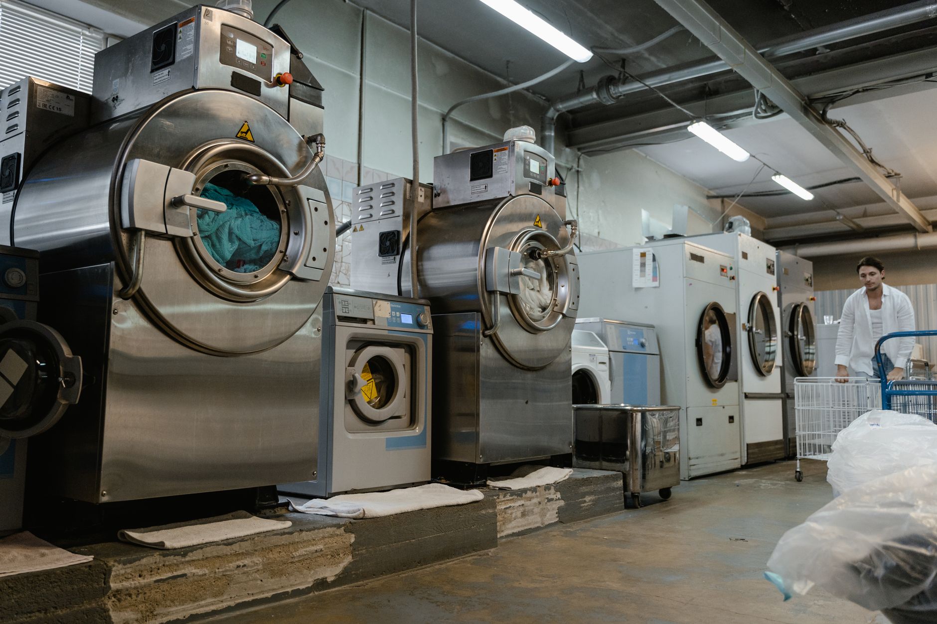 Blanchisserie industrielle à Noisy-le-Grand